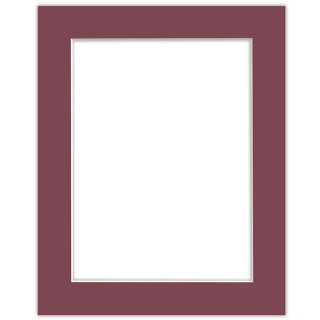 Passe partout 24x30 (18x24) CZERWONE WINE - LUCA Q5707