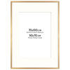 Ramka złota HEN PASS Z z passe-partout – rozmiar 70x100 cm (okienko 50x70 cm)