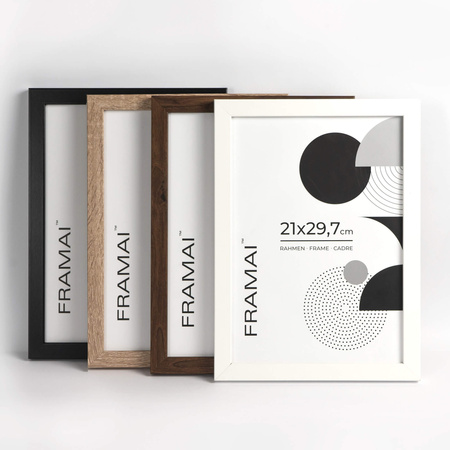 Ramka biała HEN 1 21x29,7 cm