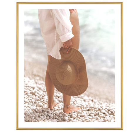 Ramka aluminiowa złota ROYALL 50x60 cm