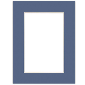 Passe partout 30x40 (21x30)  NIEBIESKIE BLUE - LUCA Q5402