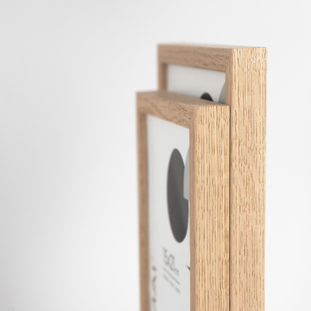 Pakiet ramek z drewna dębowego 5szt. OAK 30x40 cm