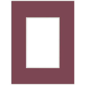 Passe partout 18x24 (10x15) CZERWONE WINE - LUCA Q5707