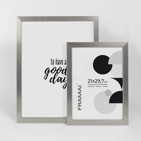 Ramka srebrna HEN S 21x29,7 cm