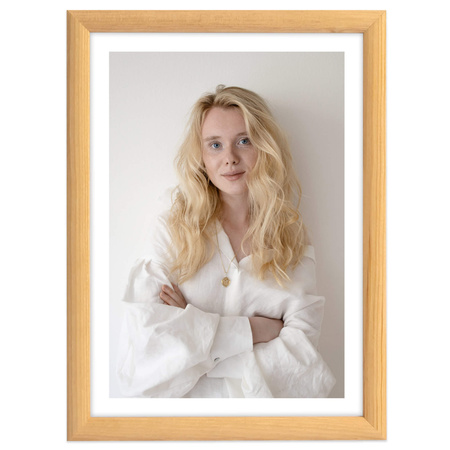 Ramka drewniana EKO 0N 6x9 cm