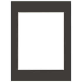 Passe partout 30x40 (24x30) CZARNE BLACK LUCA Q5801