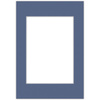 Passe partout 70x100 (50x70) NIEBIESKIE BLUE - LUCA Q5402