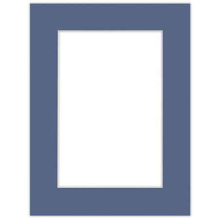 Passe partout 60x80 (40x60) NIEBIESKIE BLUE - LUCA Q5402
