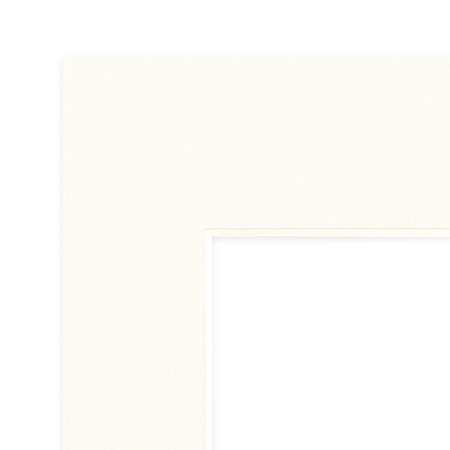 Passe partout 28x35 (24x30) BIAŁY CHALK LUCA Q5103