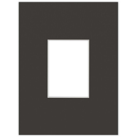 Passe partout 30x40 (13x18) CZARNE BLACK LUCA Q5801