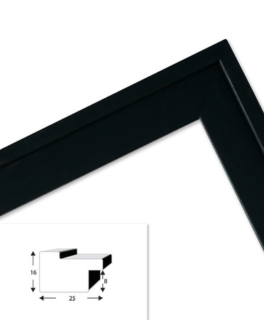 Ramka drewniana DRL M 02 50x60 cm