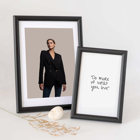 Pakiet czarnych ramek drewnianych 5 szt. DRWA 2 PAK 15x21 cm