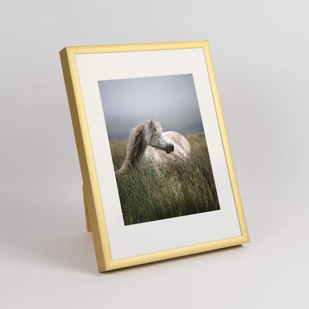 Ramka aluminiowa złota ROYALL 18x24 cm