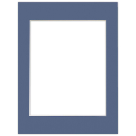 Passe partout 30x40 (24x30)  NIEBIESKIE BLUE - LUCA Q5402