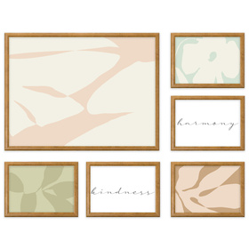 Zestaw brązowych ramek na 6 zdjęć PRESTO 3 GF0002