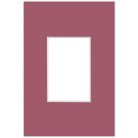 Passe partout 20x30 (10x15) CZERWONE RAPSBERRY - LUCA Q5704