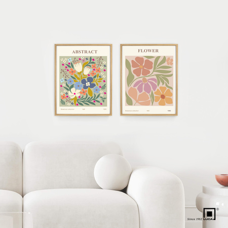 Pakiet ramek 3 szt. FDM 02 kolor dębowy 40x50 cm