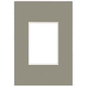 Passe partout 9x13 (5x7) ZIELONE KHAKI - LUCA Q5503