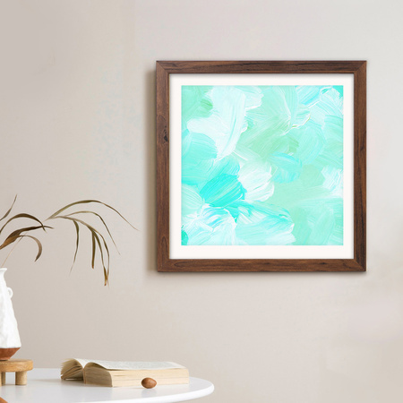 Ramka brązowa HEN 4 30x30 cm