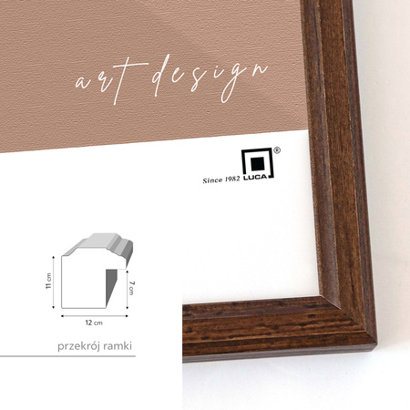 Zestaw brązowych ramek na 6 zdjęć PRESTO 4 GF0002
