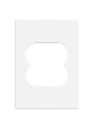 Passe Partout okienko w kształcie CYFERKI "8"