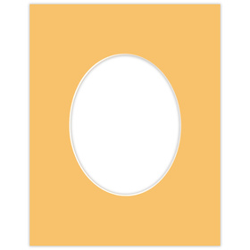 Passe partout 40x50 (24x30) OWAL BEŻOWE SUNNY - LUCA Q5207