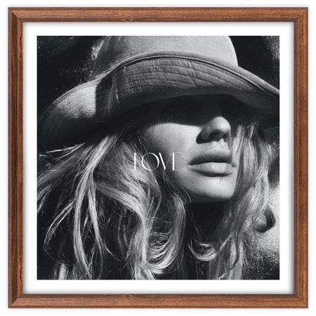 Ramka drewniana DRWA 4 10x10 cm