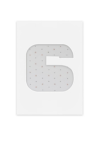 Passe Partout okienko w kształcie CYFERKI "6"