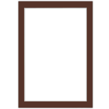Passe partout 70x100 (60x90) BRĄZOWE CHOCOLATE - LUCA Q5603