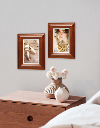 Ramka drewniana DRL N 3 10x15 cm