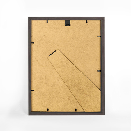 Czarna Foto Galeria 24x30 cm - ramka z passe partout na 4 zdjęcia 10x15 cm 10x10 cm