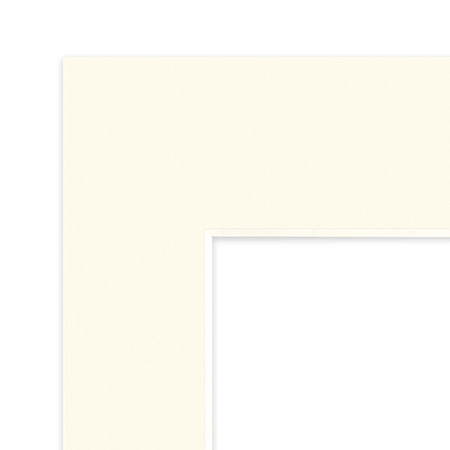 Passe partout 70x100 (60x80) IVORY - KOŚĆ SŁONIOWA LUCA Q5106