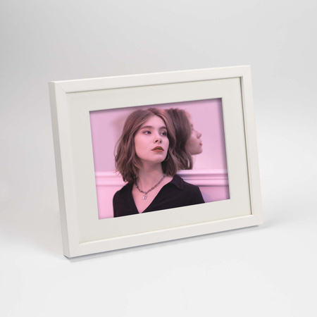 Ramka przestrzenna EFEKT 3D 1 Biała 30x40 cm (21x30cm)