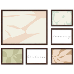 Zestaw brązowych ramek na 6 zdjęć PRESTO 44 GF0002