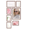 Zestaw brązowych ramek na 7 zdjęć PINIA 3 GF0023