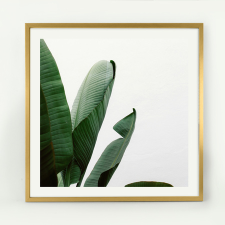 Złota ramka na zdjęcie KEA 50x50 cm