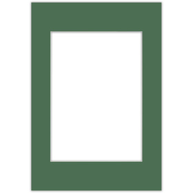 Passe partout 70x100 (50x70) ZIELONE MALACHITE - LUCA Q5506