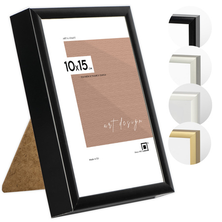 Ramka aluminiowa czarna ROYALL 10x15 cm