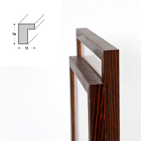 Ramka drewniana PINIA 3 15x21 cm