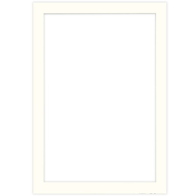 Passe partout 70x100 (60x90) LUCA Q5104 OFF WHITE - BIAŁY