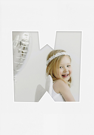 Passe Partout okienko w kształcie LITERKI "W"