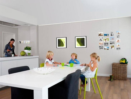 Szyna do systemu zawieszeń Click Rail w kolorze białym