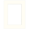 Passe partout 60x80 (40x60) LUCA Q5104 OFF WHITE - BIAŁY