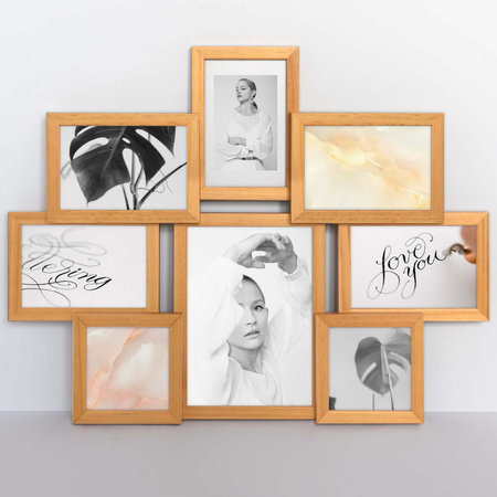 Multirama MULTI NATURAL 81 ramka na 8 zdjęć