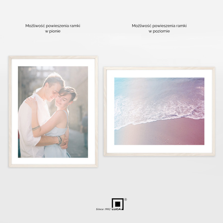 Pakiet 3 szt. białych ramek FDM 5 40x50 cm