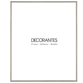 Ramka aluminiowa srebrna QAL 50x60 cm