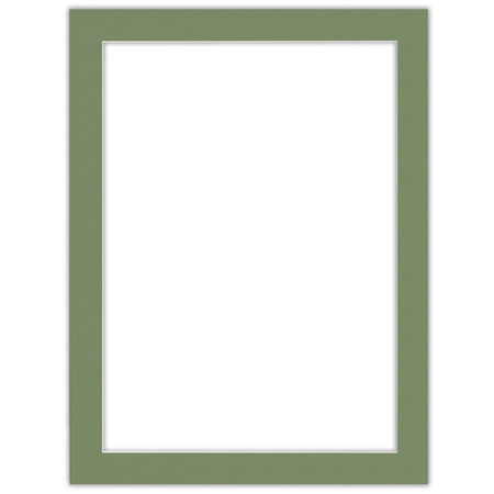 Passe partout 60x80 (50x70) ZIELONE FOREST - LUCA Q5505
