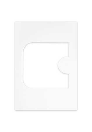 Passe Partout okienko w kształcie LITERKI "C"