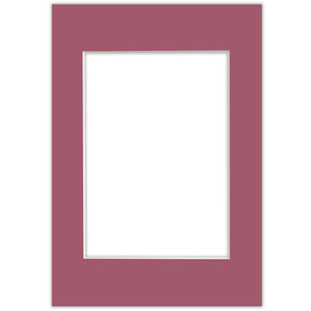 Passe partout 21x30 (15x21) CZERWONE RAPSBERRY - LUCA Q5704