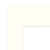 Passe partout 50x60 (30x40) LUCA Q5104 OFF WHITE - BIAŁY
